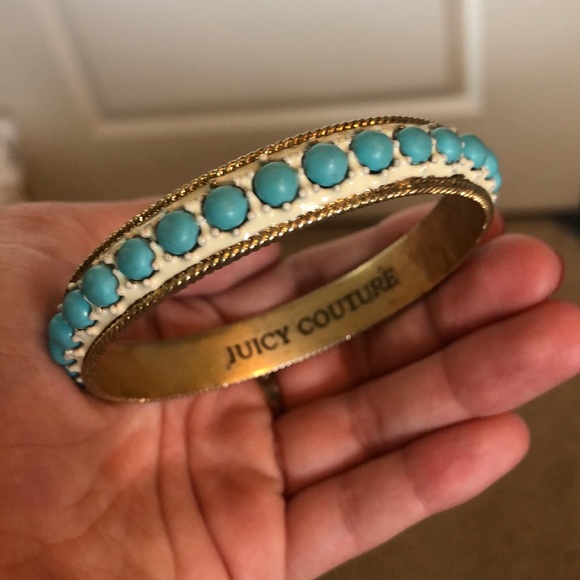 Juicy Couture Jewelry - Juicy Couture blue and white bangle Juicy Couture Jewelry - Juicy Couture blue and white bangle